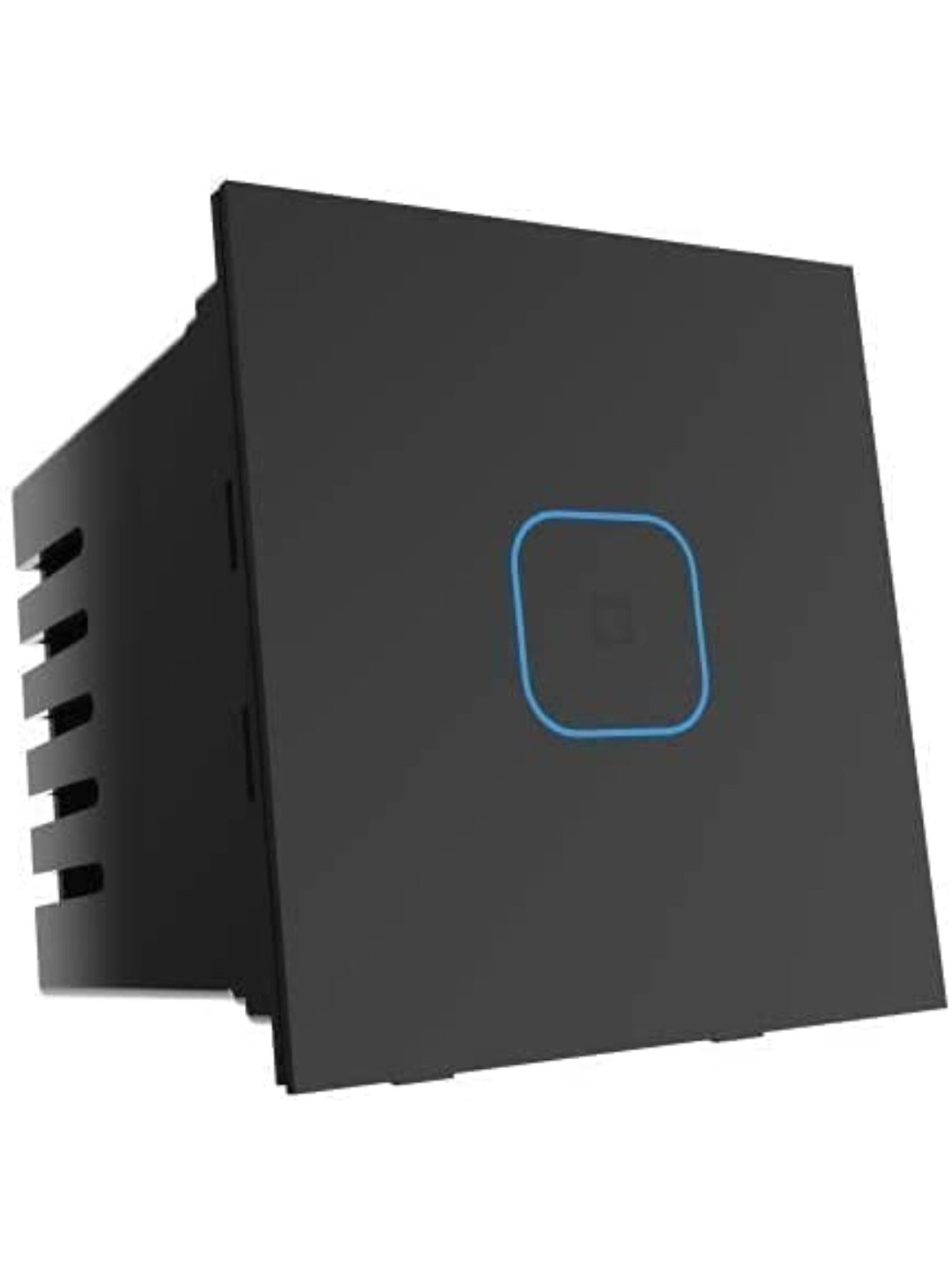 Teqooz 24Amp Smart Wi-Fi plus Bluetooth Touch Switch (Black)