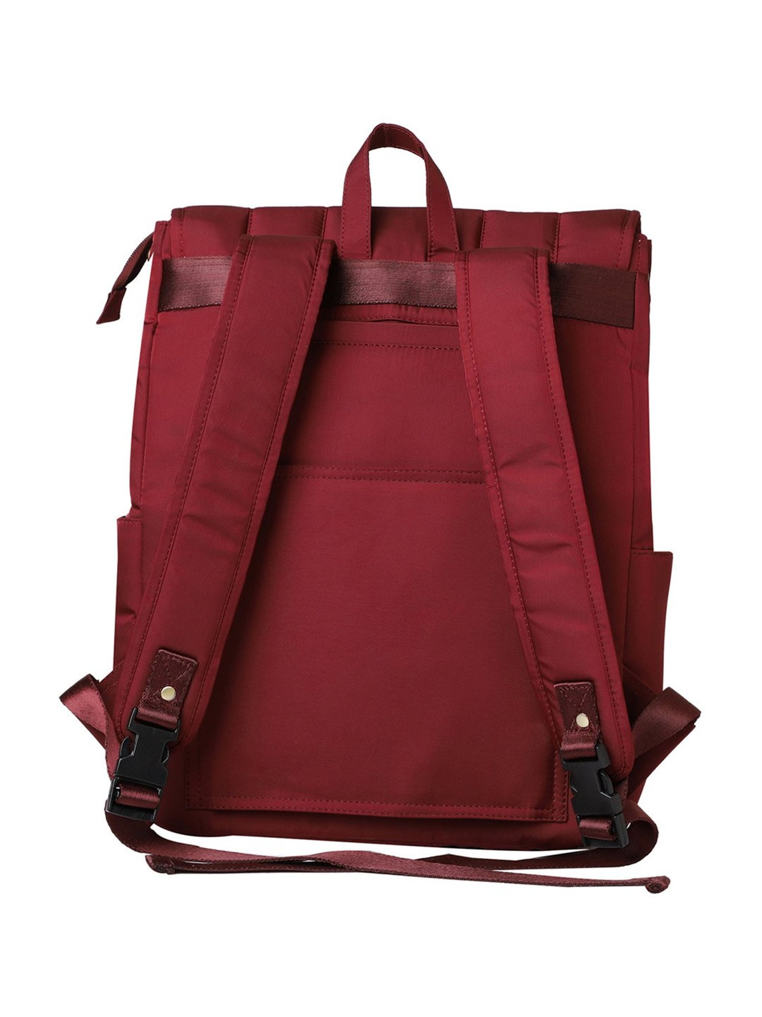 Mona B Maroon Large Laptop Backpack