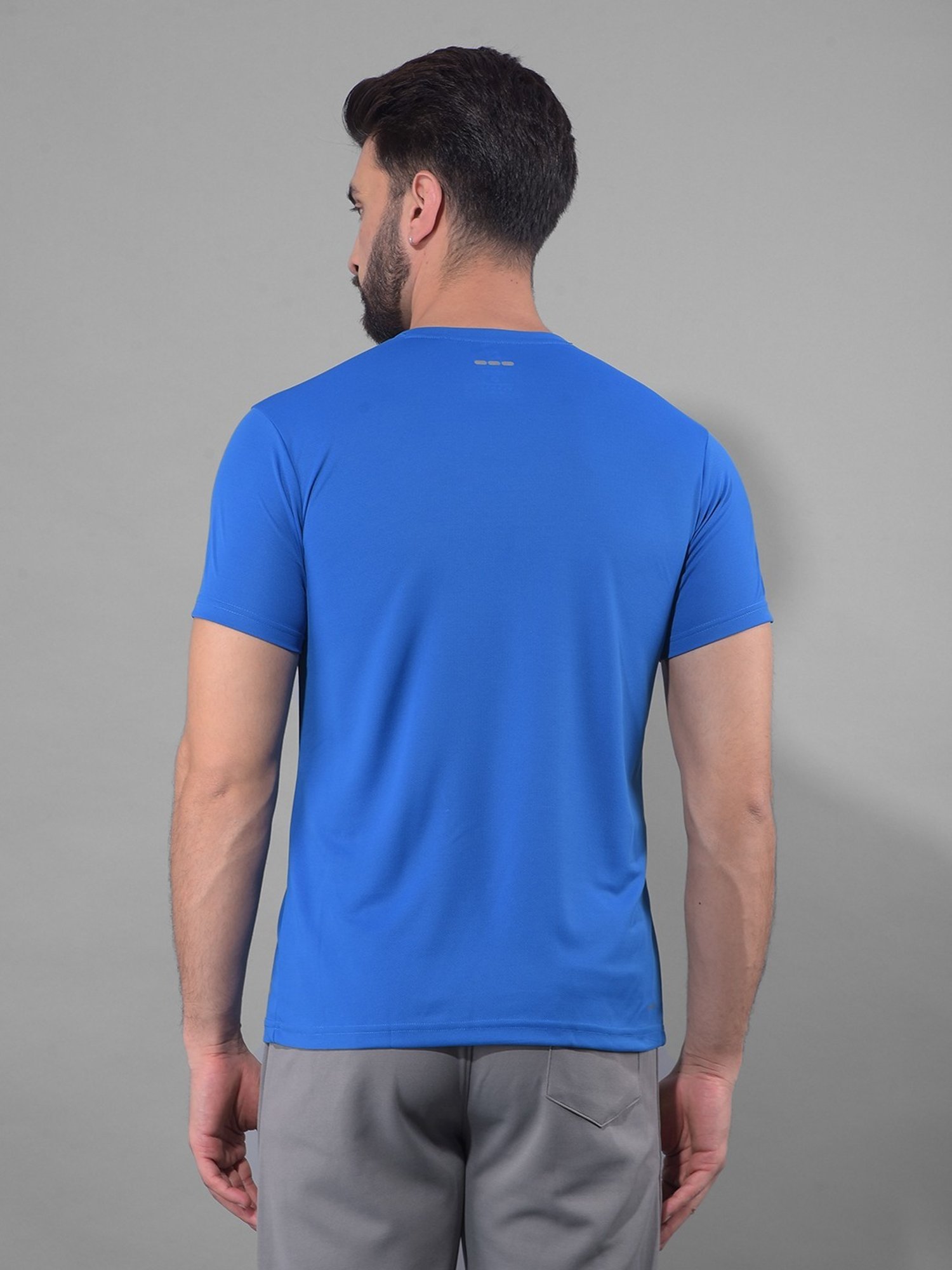 Force NXT Multicolored Regular Fit Printed Sports T-Shirt - Pack Of 3