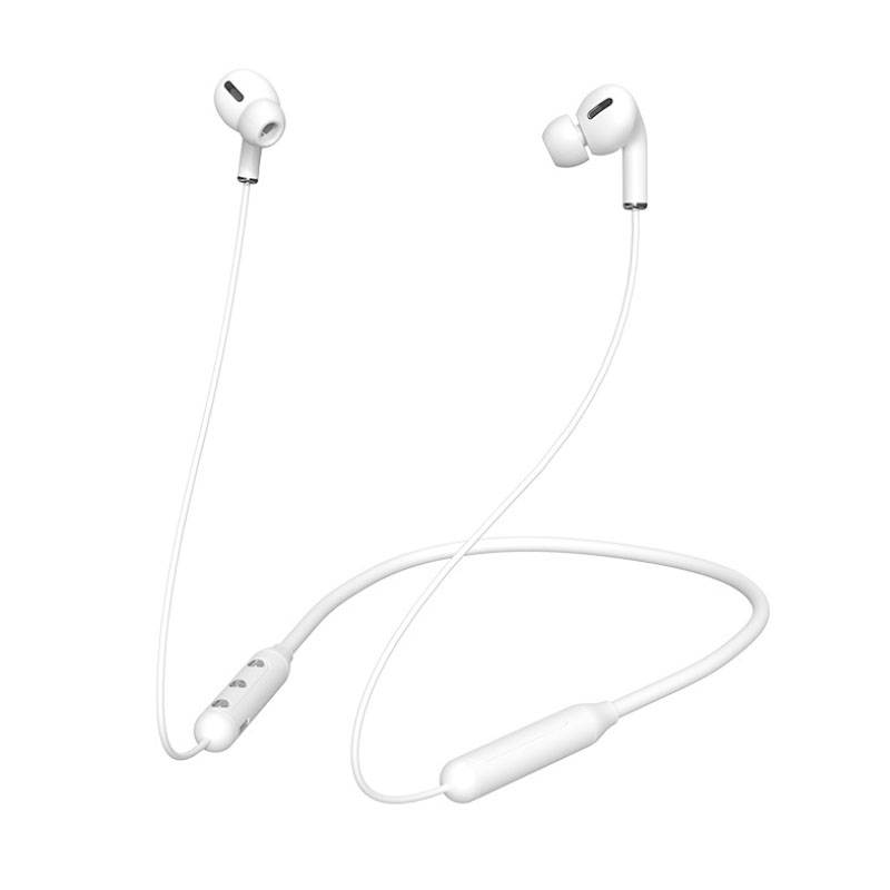 Hanging Neck Bluetooth Sports Headphone Waterproof with Noise Cancelling Bulit-in Mic in-Ear Earbuds for Video/Conference Call/Workout/Running/Gym