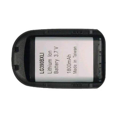 Technocel Lithium Ion Extended Battery & Door for LG AX390, UX390 - Black