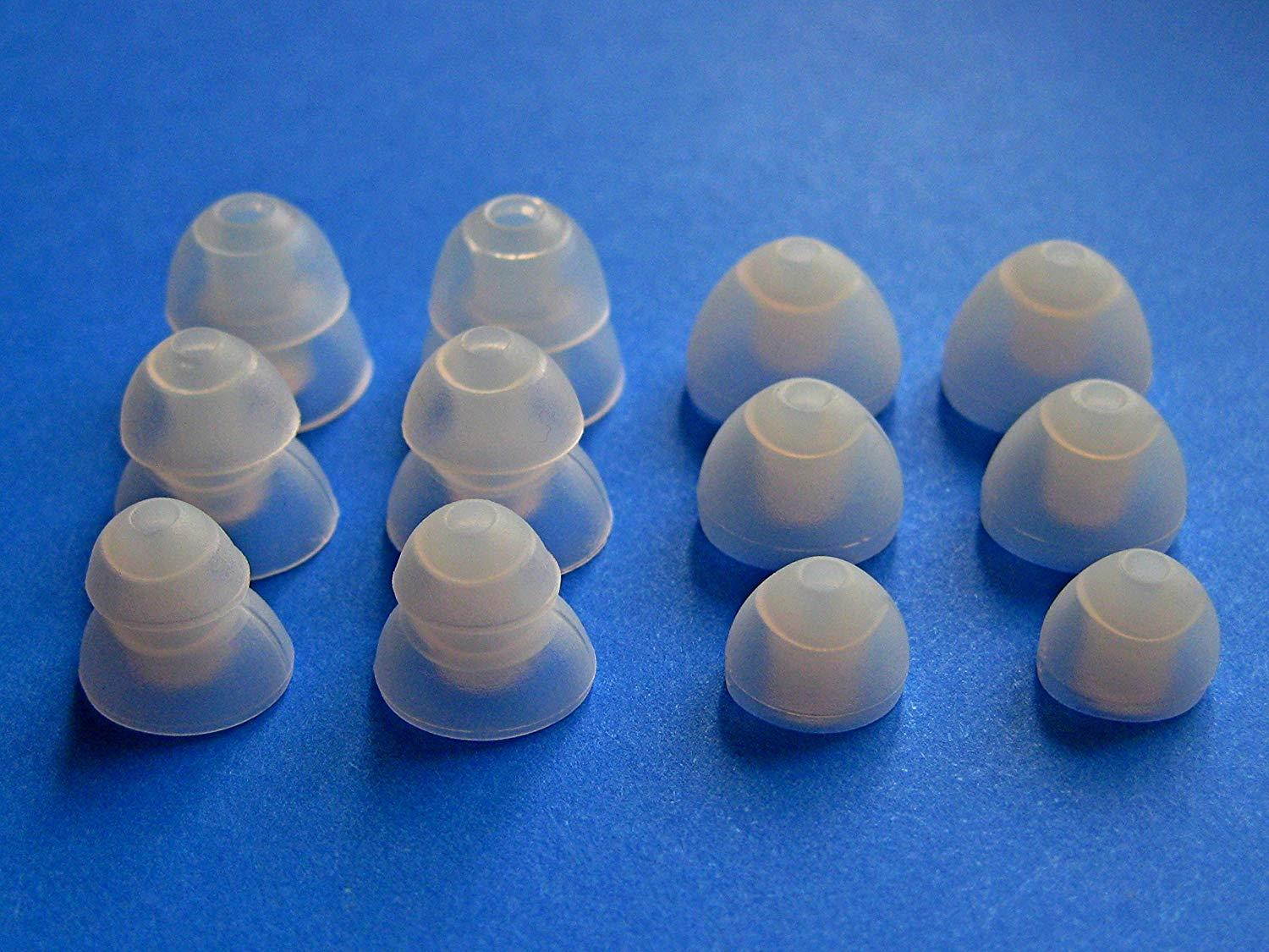 Oval Comfort Fit Set for Klipsch X6i In-Ear Earphones- Replacement Eartips Eargels Earbuds