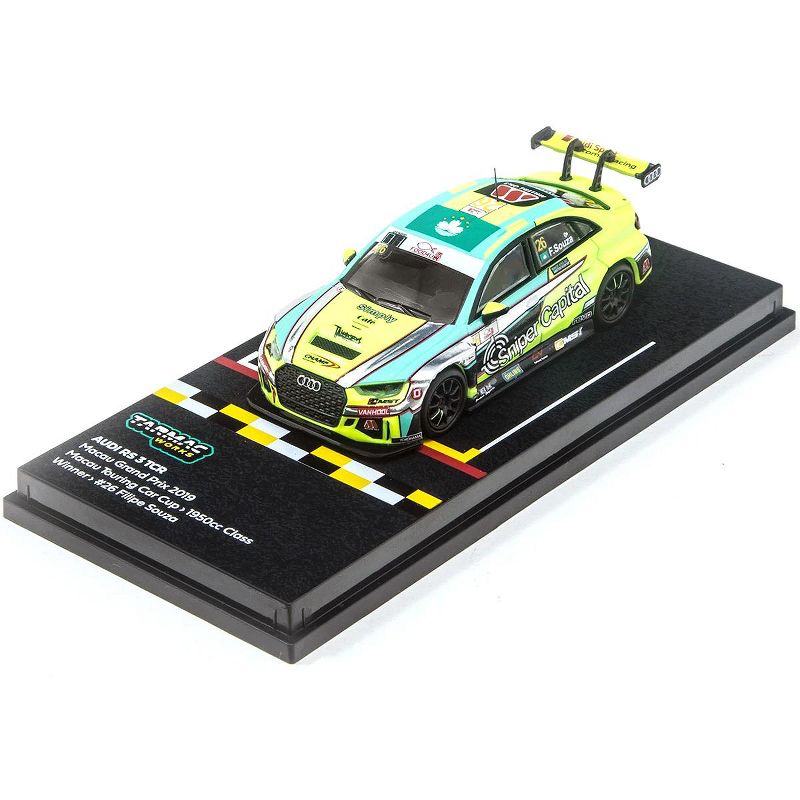 Audi RS 3 TCR #26 Filipe de Souza Macau Touring Car Cup (2019) 1950cc Class Winner 1/64 Diecast Model Car by Tarmac Works