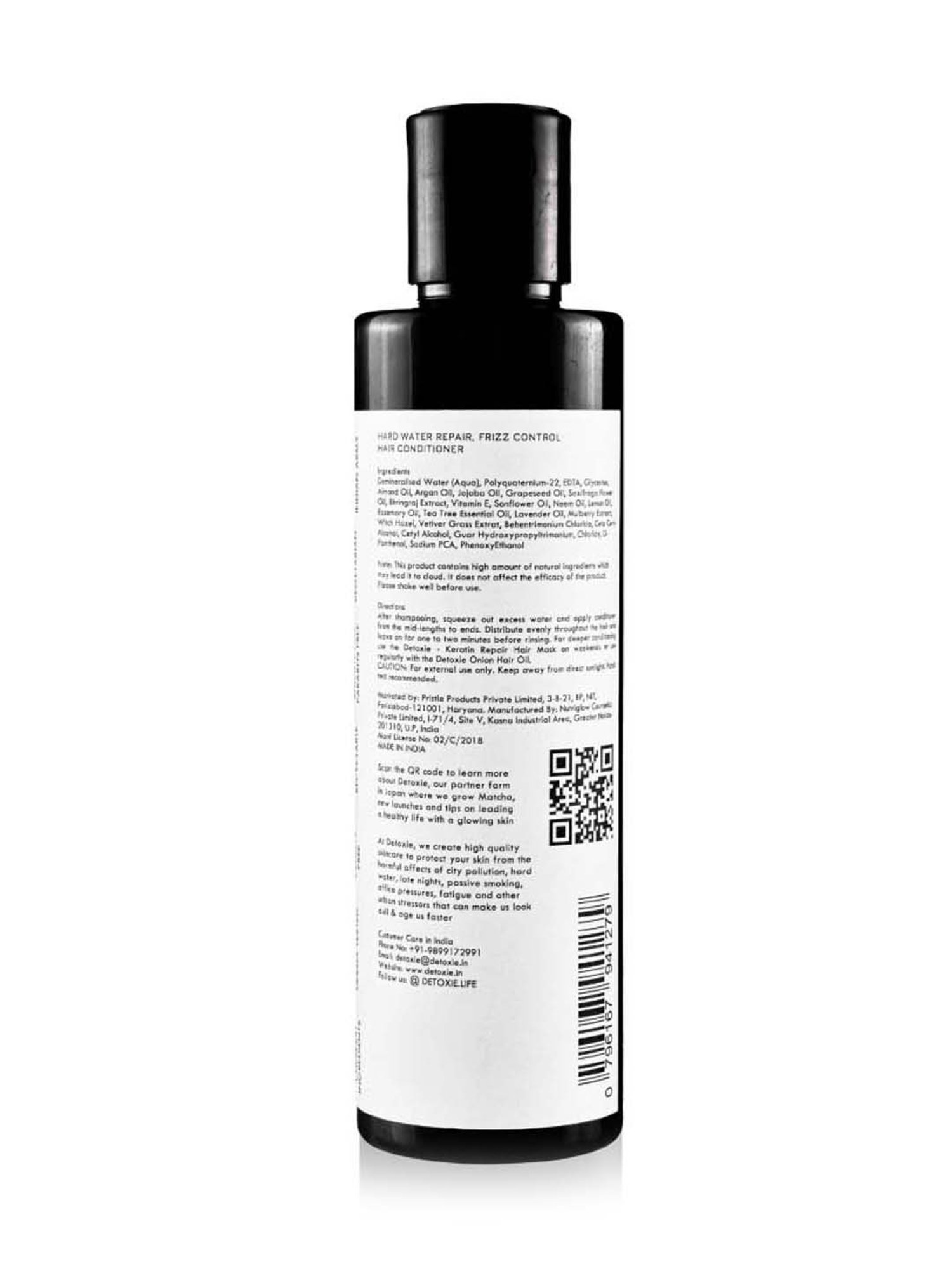 Detoxie Frizz Control & Hard Water Repair Hair Conditioner - 200 ml