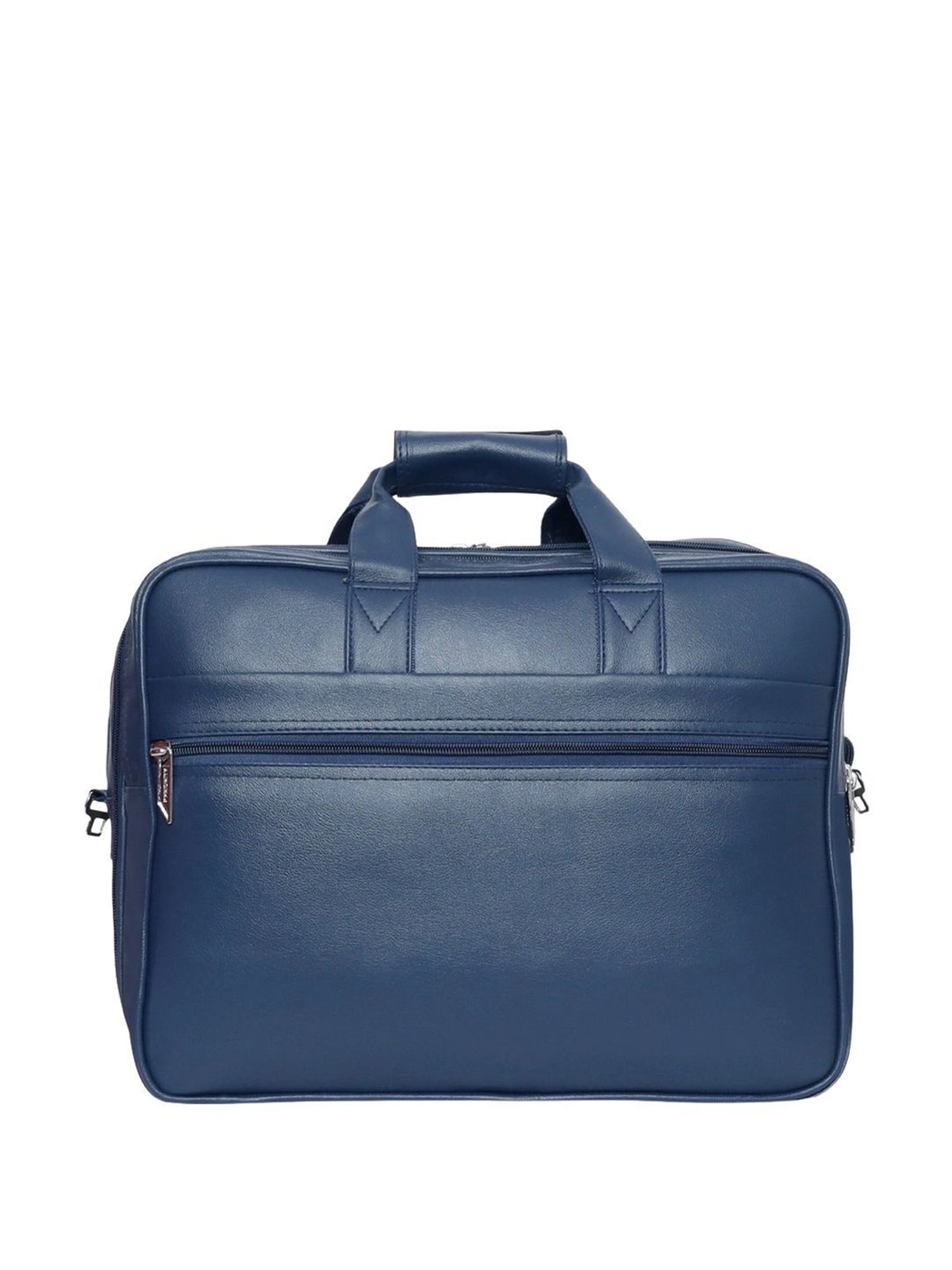 Priority Navy Synthetic Large Messenger Bag
