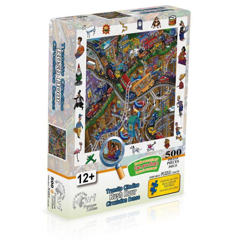 Wuundentoy Premium Edition: City Transit Jigsaw Puzzle - 500pc