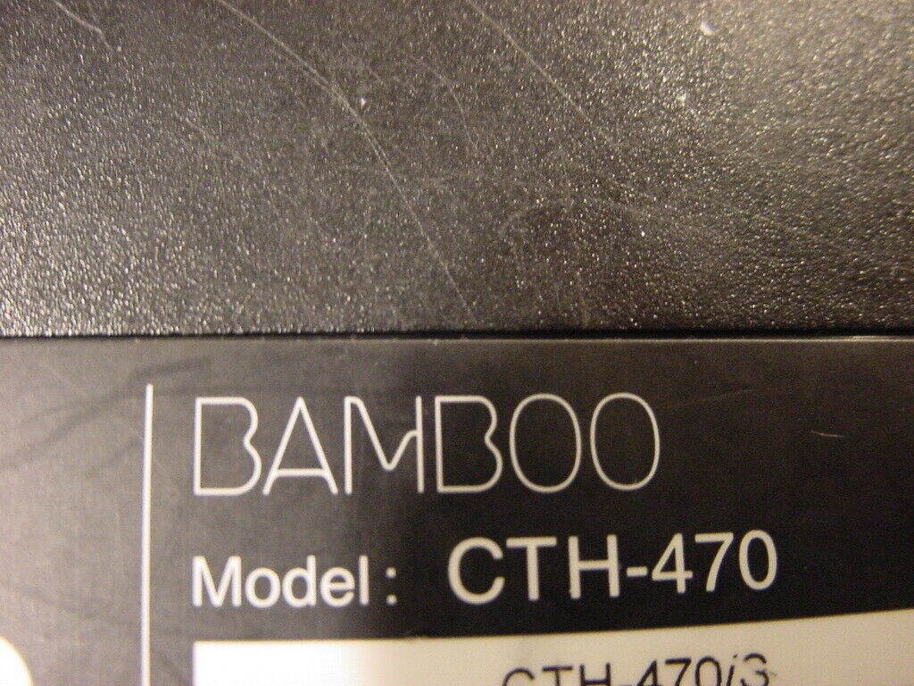 WACOM BAMBOO CTH-470 DRAWING GRAPHICS TABLET - TABLET ONLY