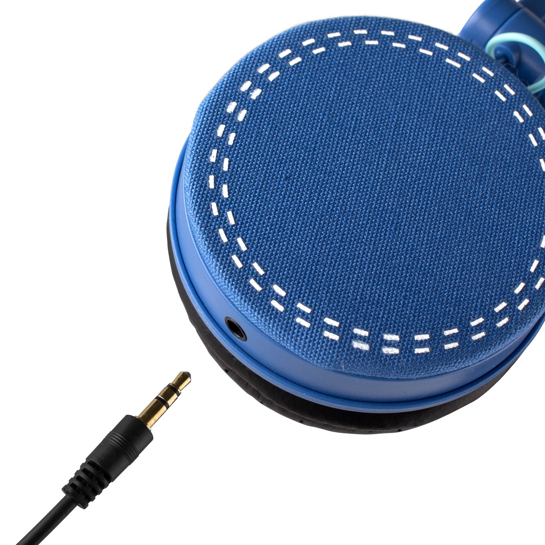 Frisby FHP-920 Portable Lightweight On-Ear Headphones W/ In-Line Microphone & Volume Control