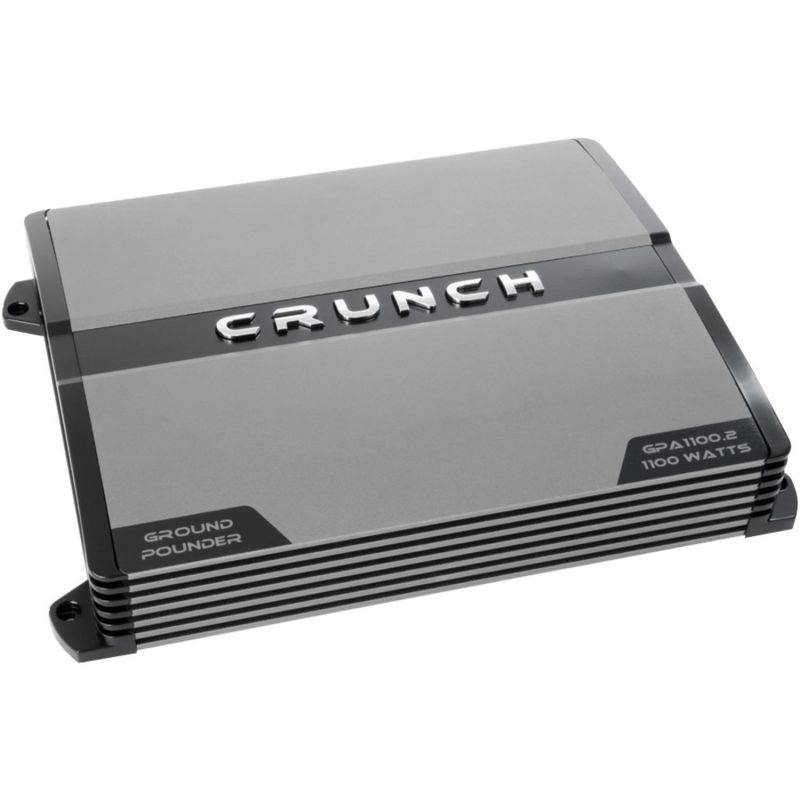 New Crunch Gpa1100.2 1100 Watt 2 Channel Car Amplifier Car Audio Car Amp