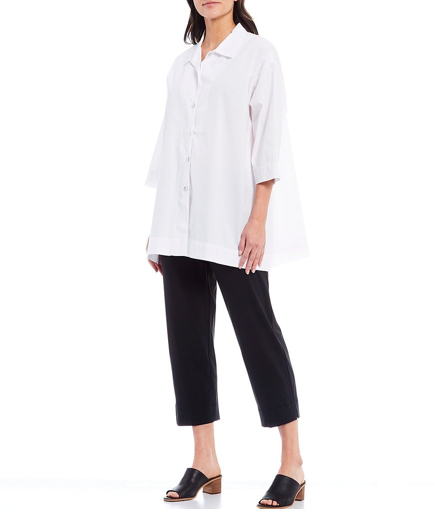 Bryn Walker Microfiber Jersey Straight Ankle Pants