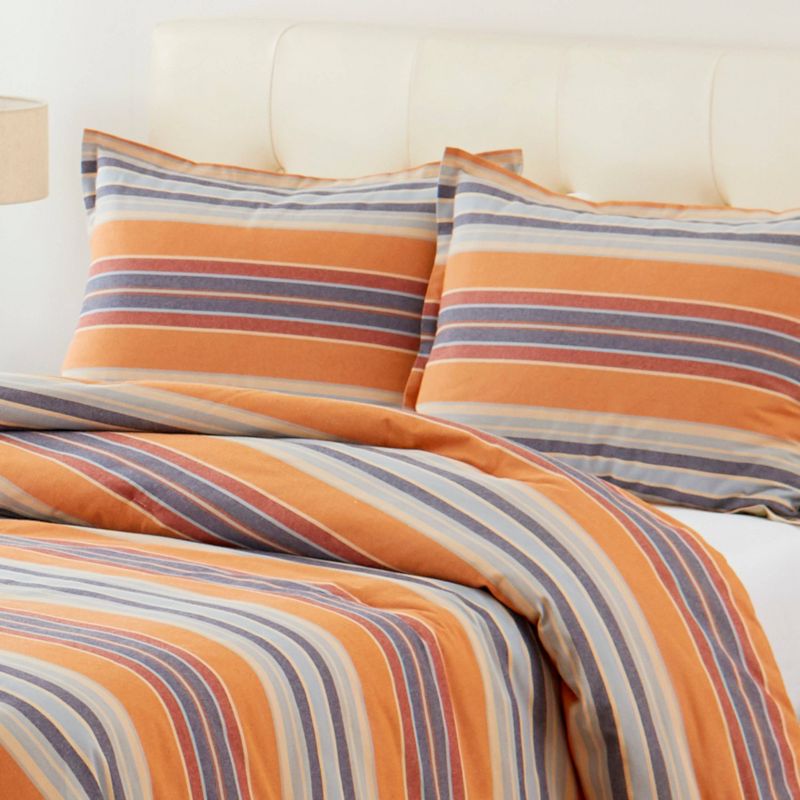 Queen 4pc Casa Luis Comforter Set Navy Stripe - Tommy Bahama