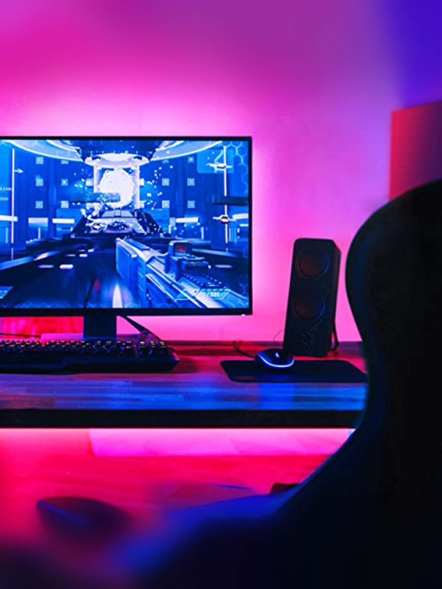 TP-Link Tapo L900-5 Smart LED Light Strip, 16million RGB Colors, Sync-to-Sound (16.4ft, Multicolor)