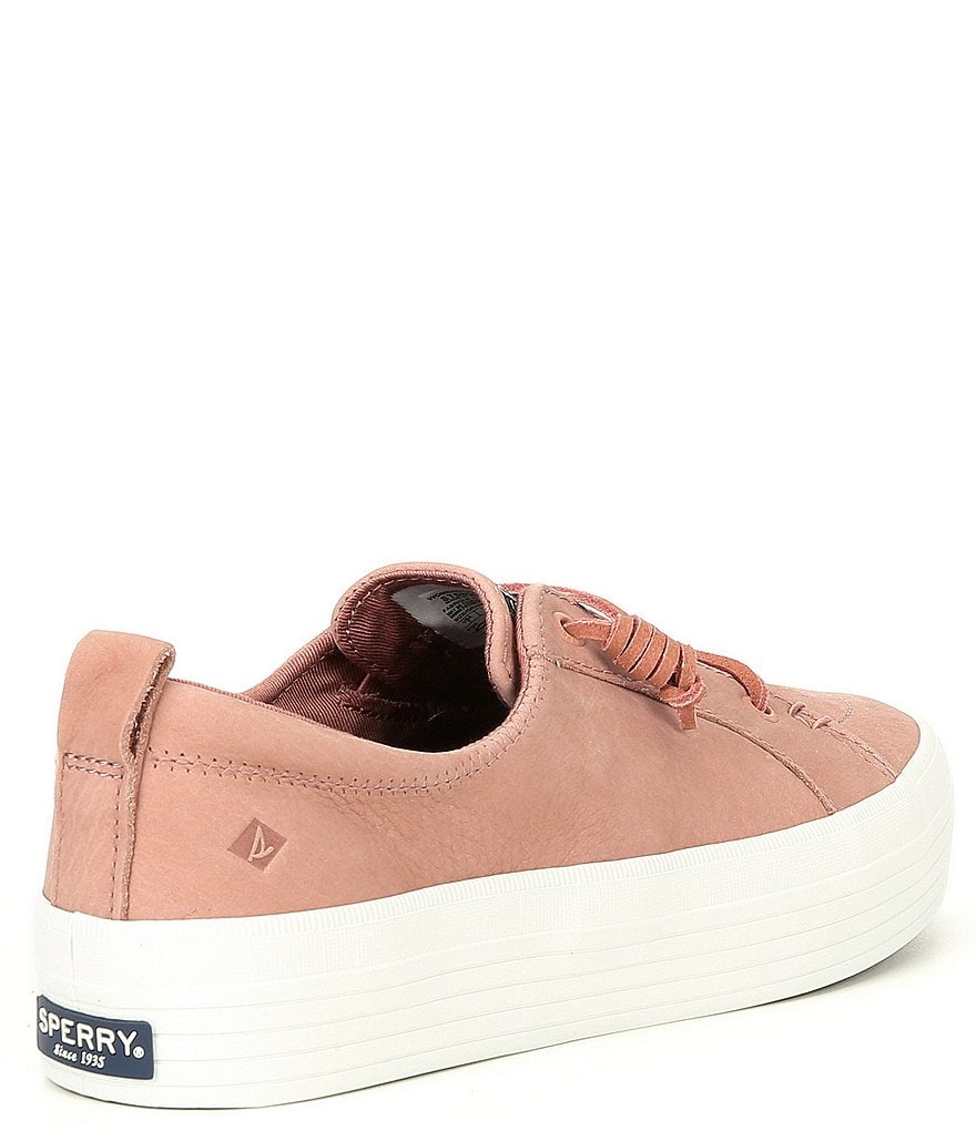 Sperry Women's Crest Vibe Leather Platform Sneakers