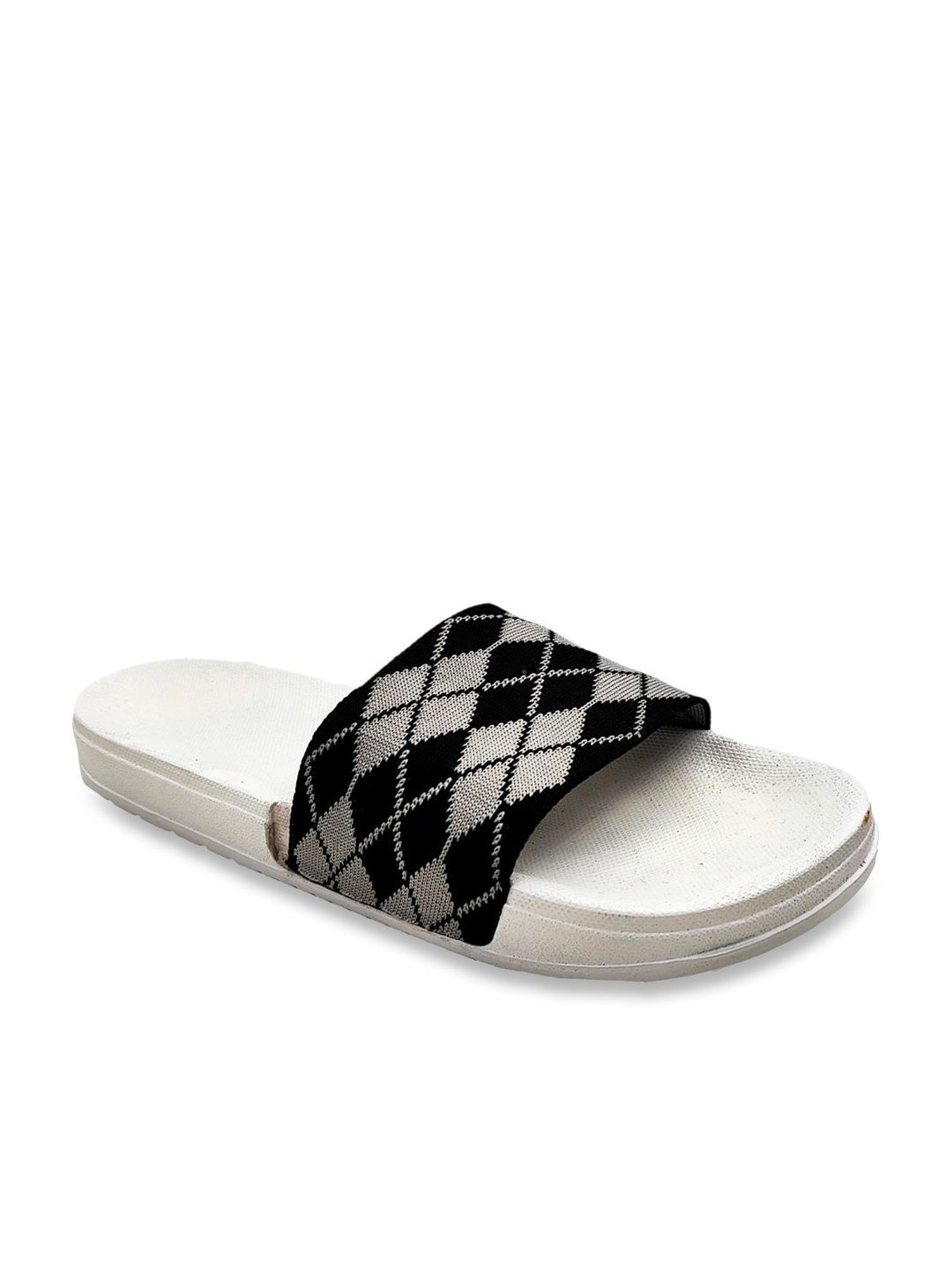 Pampy Angel Men's White Casual Slides