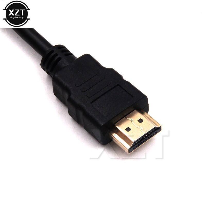 Hot HDMI to VGA Adapter Digital to Analog Audio Video Converter Male to Female Converter Adapter For PC Laptop For 1080P HDTV