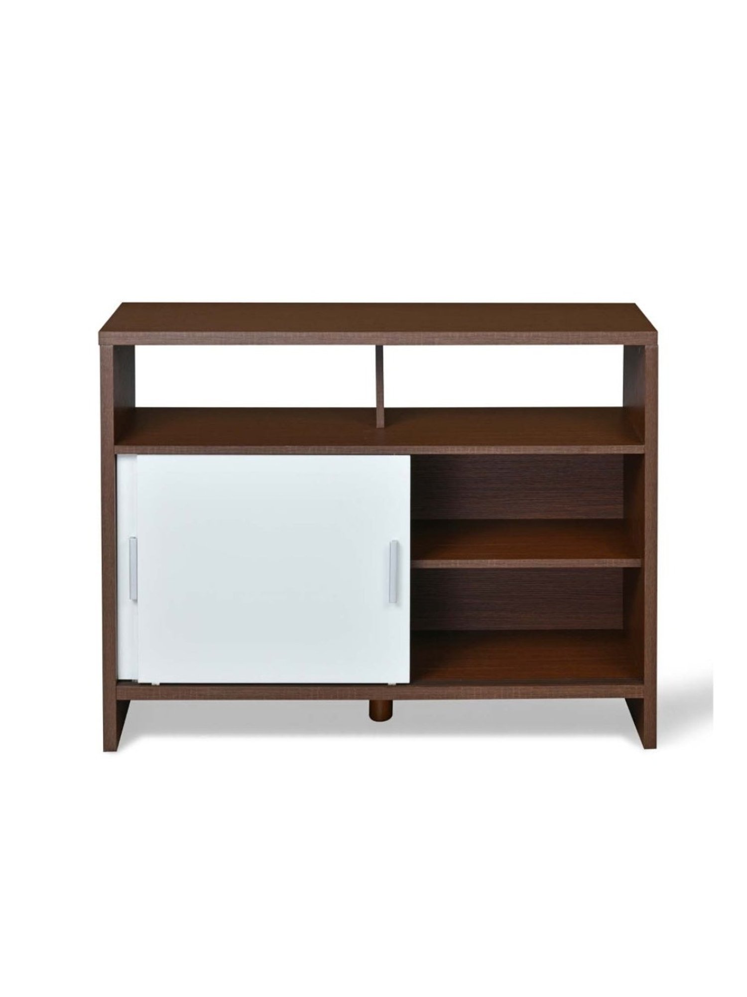 Nilkamal Cora White Engineered Wood TV Entertainment Unit with 2 Shelves