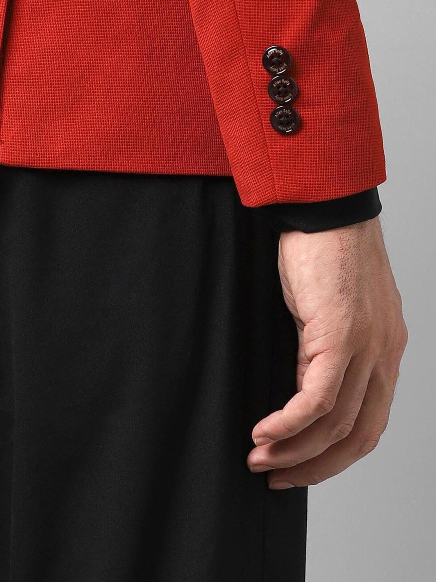 Louis Philippe Light Blue Regular Fit Blazer