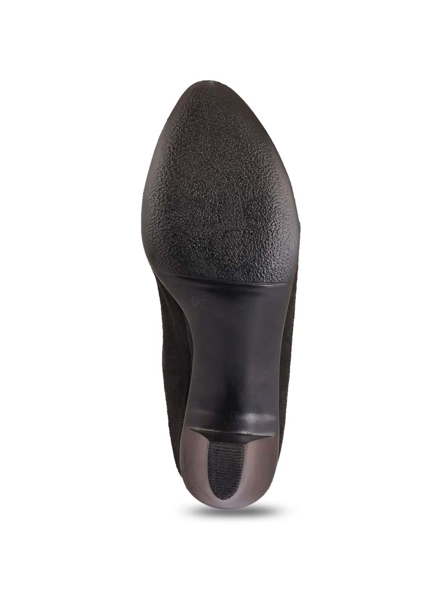 Pelle Albero Women's Black Casual Pumps