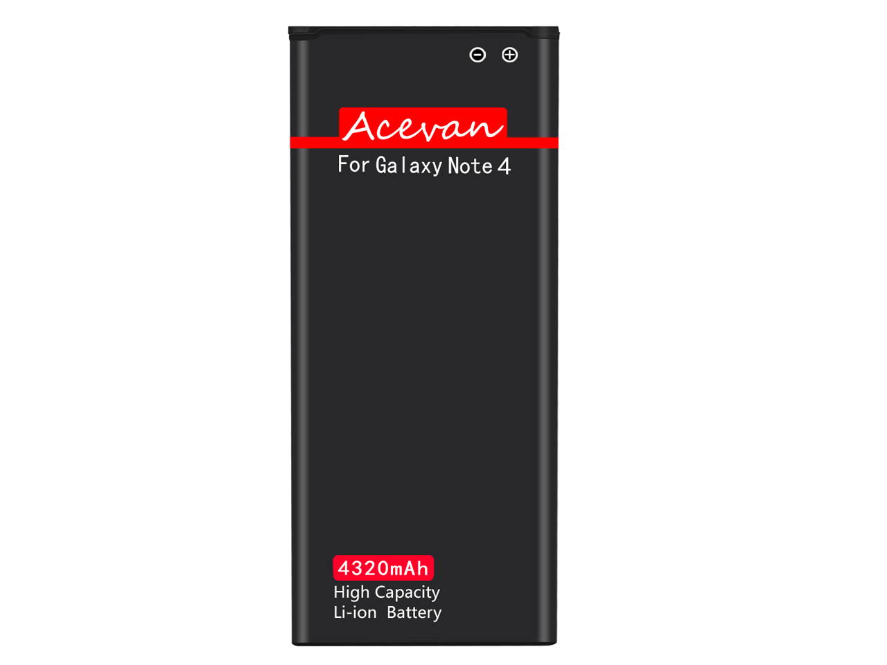Note 4 Battery Acevan 4320mAh Replacement Battery for Samsung Galaxy Note 4, N910, AT&T N910A, Verizon N910V, Sprint N910P, T-Mobile N910T, N910U LTE, N910F, Note4 battery