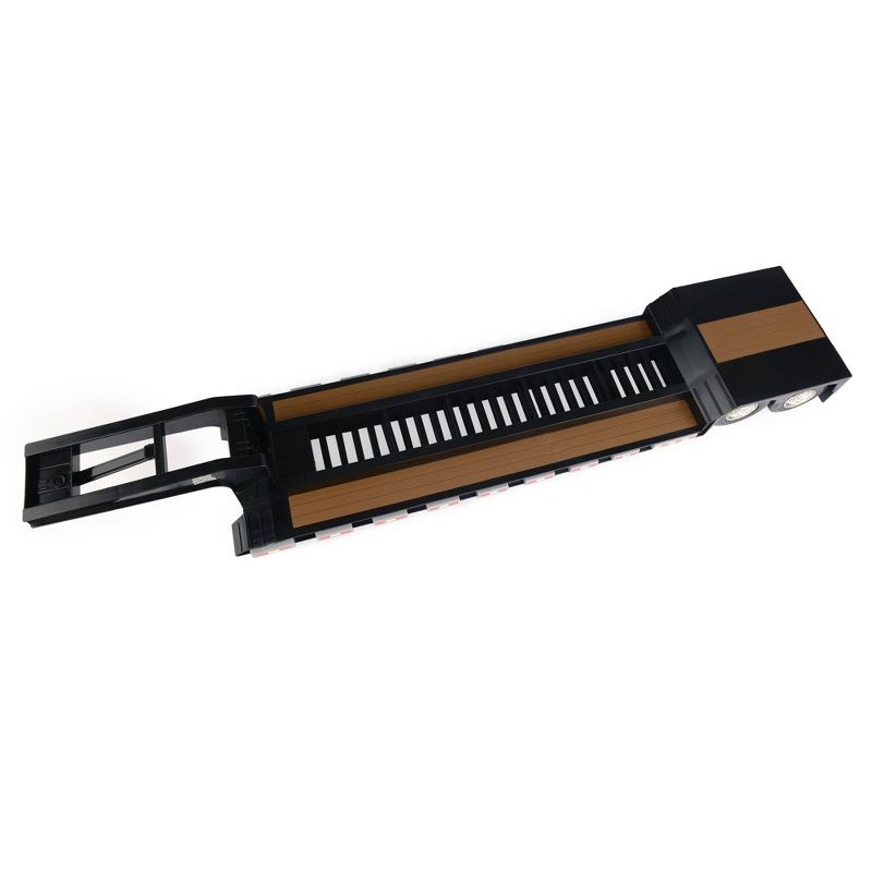 Big Farm Peterbilt Model 367 with Lowboy Trailer