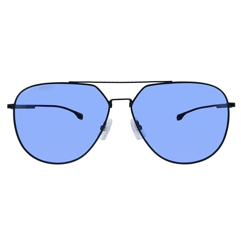 Hugo Boss 0994/F/S 003 KU Unisex Aviator Sunglasses Matte Black 63mm