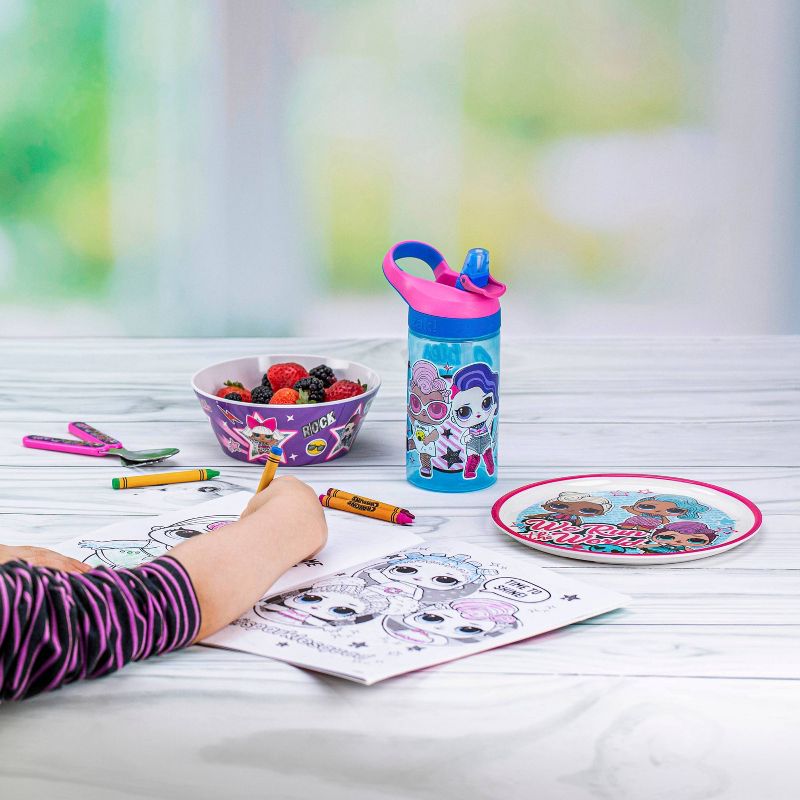 L.O.L. Surprise! 5pc Plastic Dinnerware Set - Zak Designs