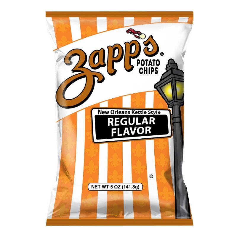 Zapp's New Orleans Kettle Style Regular Flavored Potato Chips - 5oz