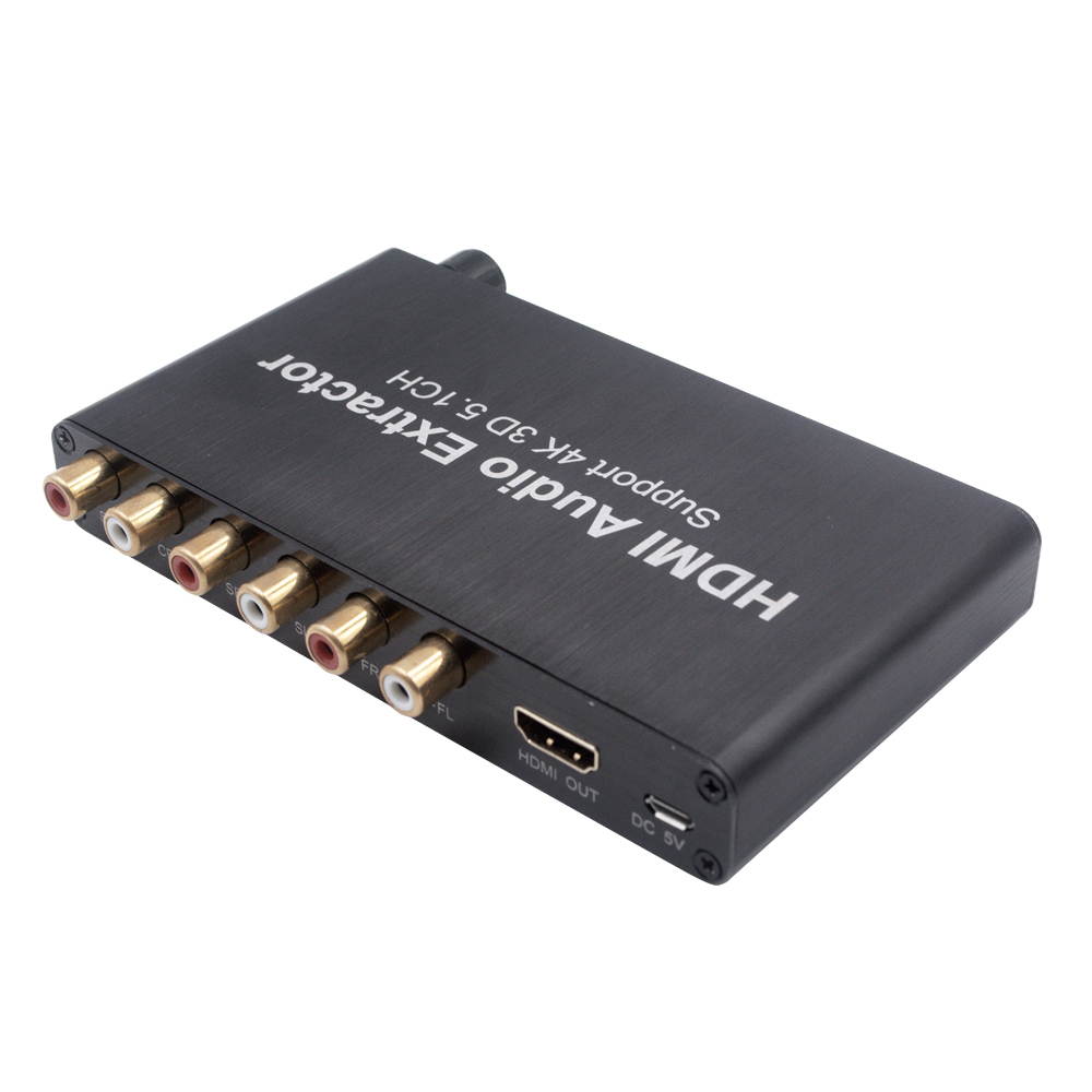 HDMI Audio Extractor Support 4K 3D 5.1CH