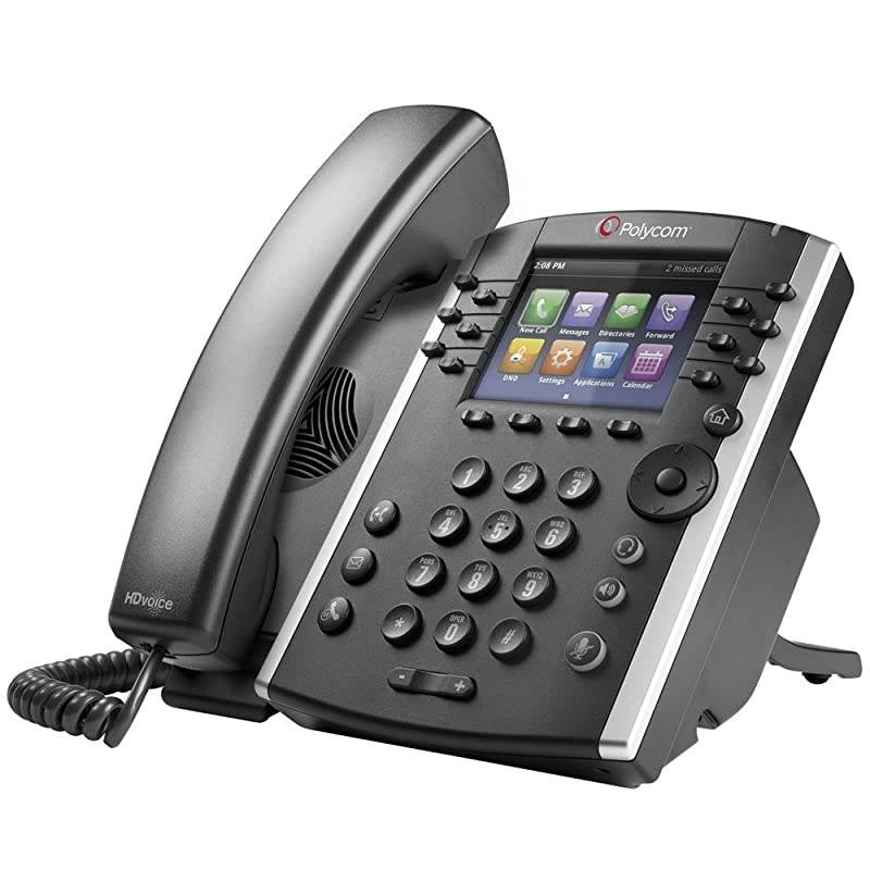 VVX 400 IP Phone PoE Renewed Power Supply Not Included