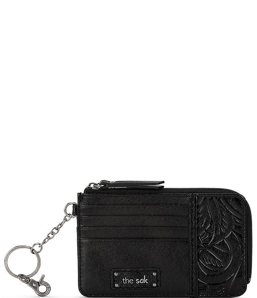 The Sak ID Floral Embossed Card Wallet