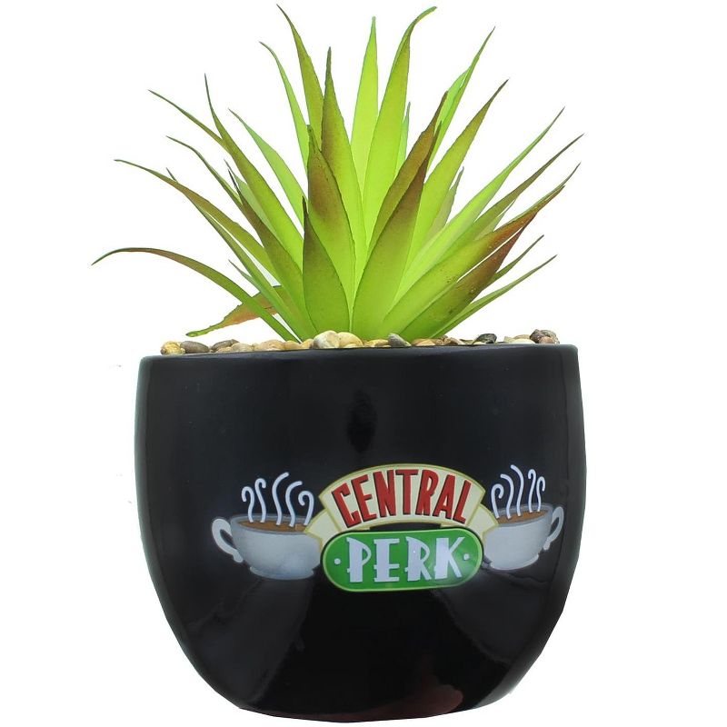 Silver Buffalo Friends Central Perk Logo Large Ceramic Planter