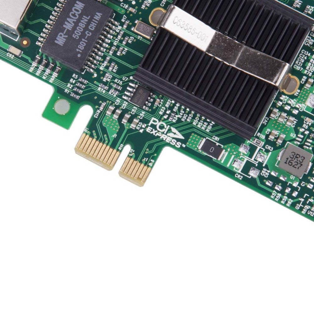 10Gtek for Intel 82576 1G Gigabit Ethernet Converged Network Adapter(NIC), Dual RJ45 Copper Ports, PCI Express 2.0 X4, E1G42ET