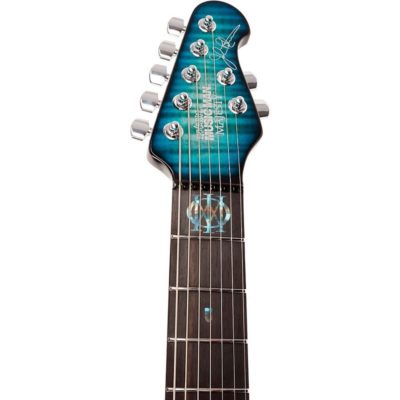 Ernie Ball Music Man Majesty 7 Quilt Top Electric Guitar Hydrospace