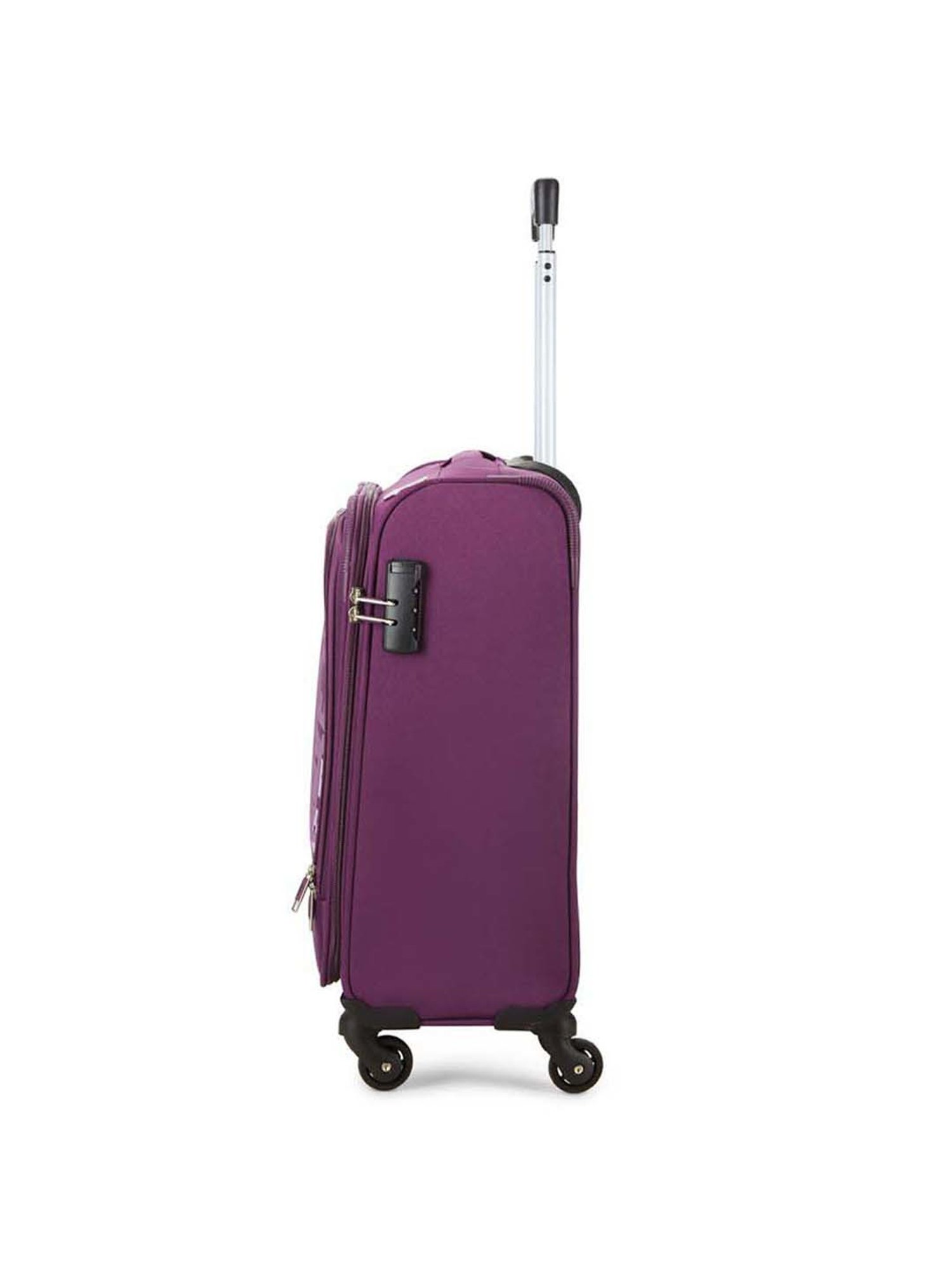 Skybags Rhumba Purple Solid Soft Cabin Trolley Bag - 39 cm
