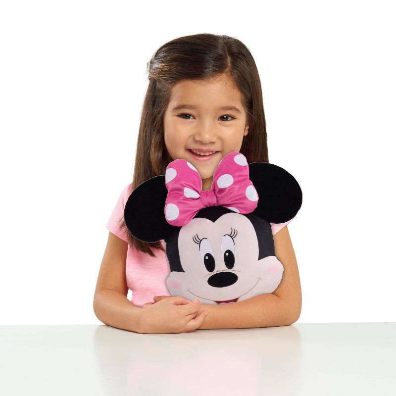 Minnie Mouse Character Head Plush
