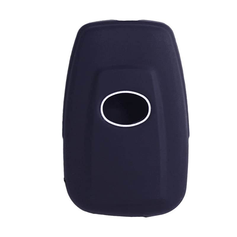 Sillicone key fob Skin key Cover Remote Case Protector Shell for 2016 2017 Toyota Prius 2018 2019 C-HR Smart Remote black