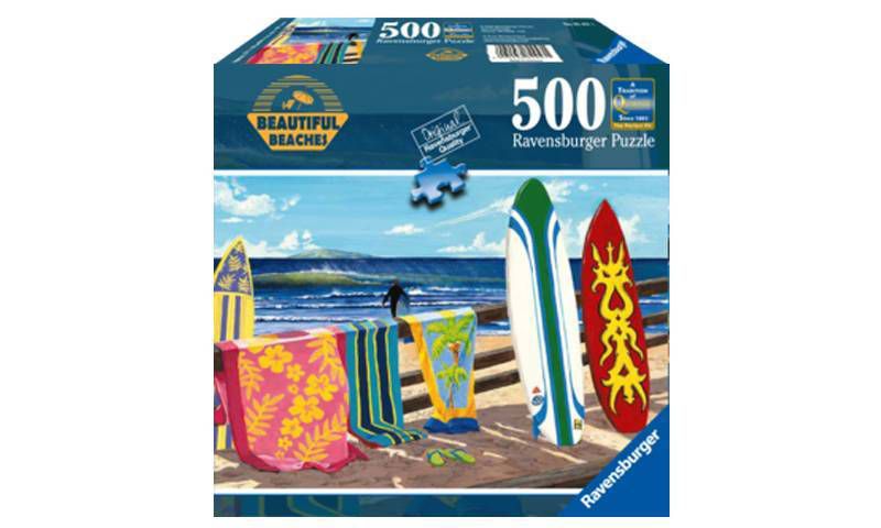 Ravensburger Beautiful Beaches: Surf's Up Jigsaw Puzzle - 500pc