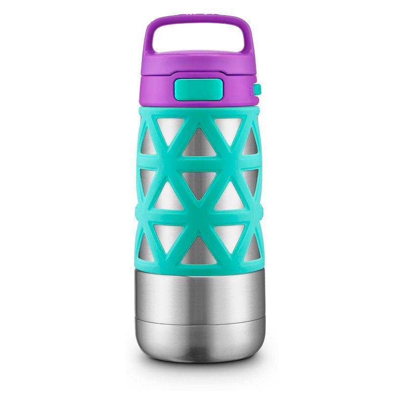 Ello Max 14oz Stainless Steel Water Bottle - Purple