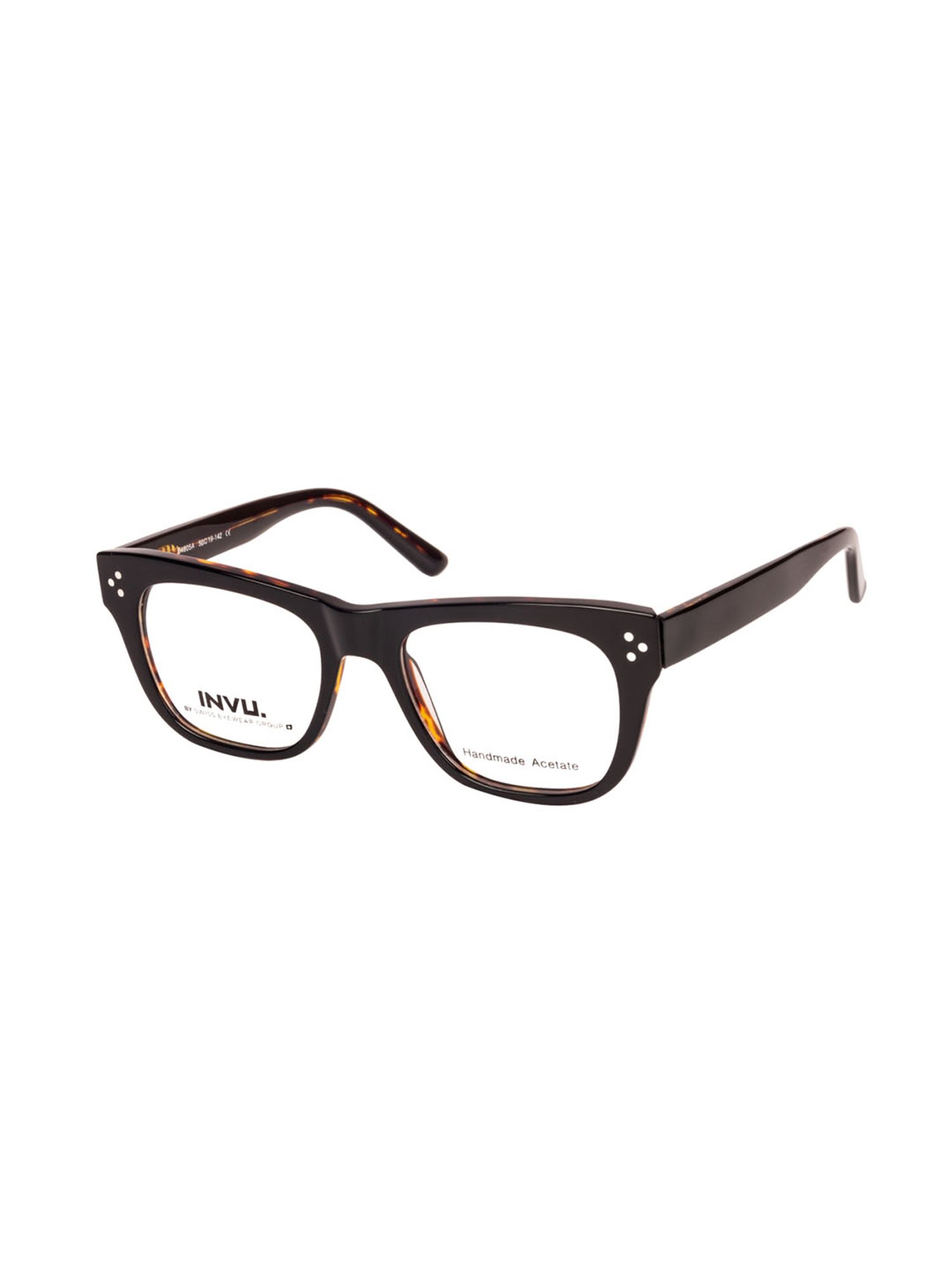 Carolina Herrera Brown Full Rim Round Eye Frame For Women