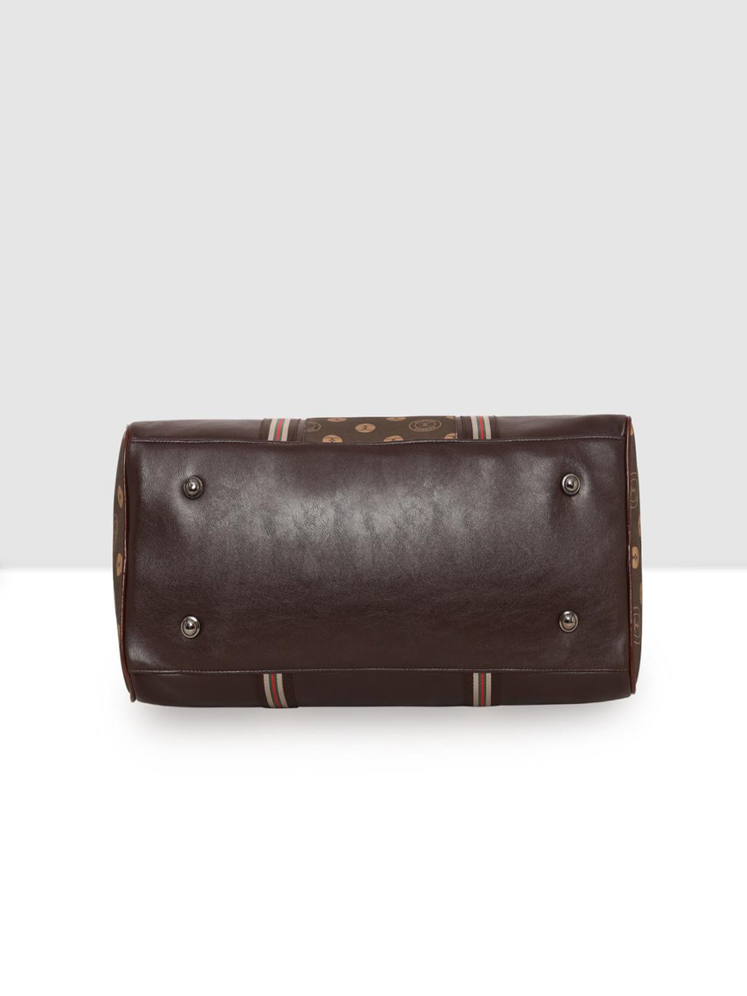 Esbeda Brown Printed Large Duffle Bag - 37 Ltrs