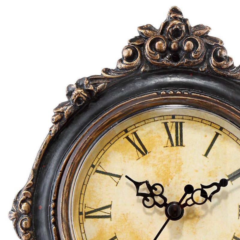 Kensington Hill Dailey 11 1/4" High Vintage Traditional Table Clock