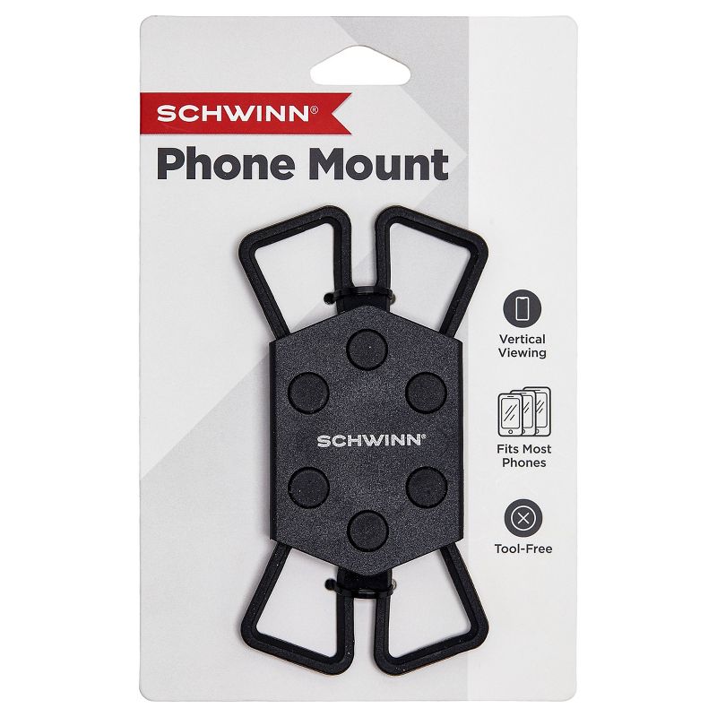 Schwinn Basic Smartphone Bike Mount - Black