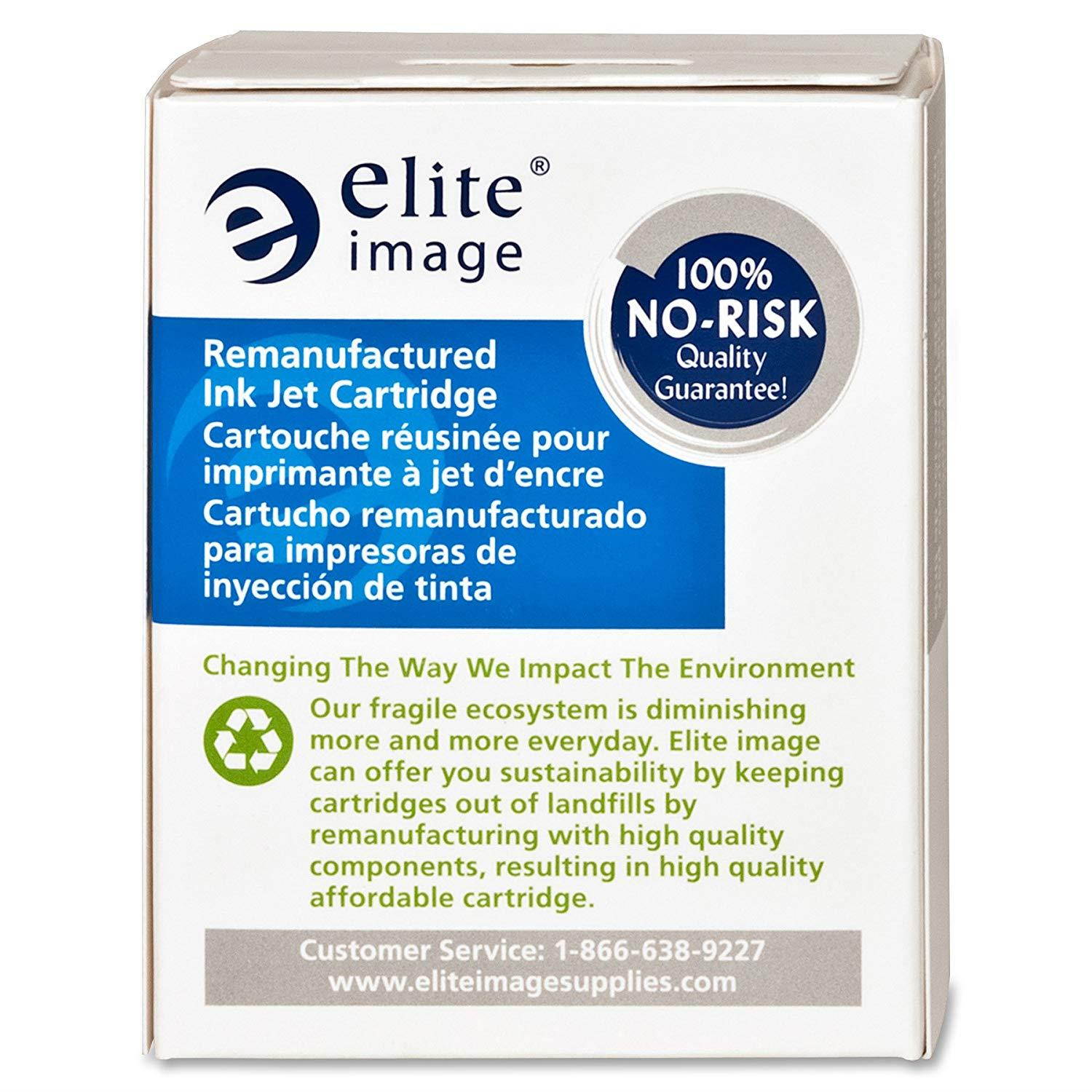 Elite Image ELI75564 Compatible Ink-Jet Replaces HP CC654AN (901XL), Black