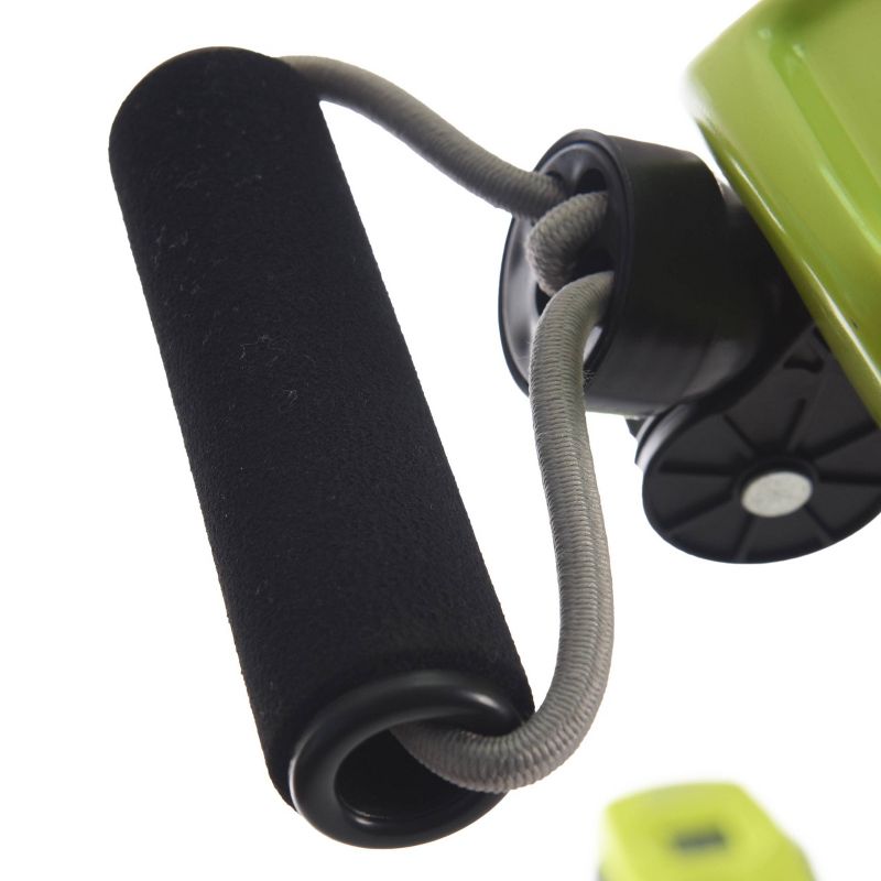 Body Flex Sports Body Rider BRF700 Stationary Full Body Cardio Exercise Upright Fan Bike with Dual Action Handlebars and Adjustable Seat