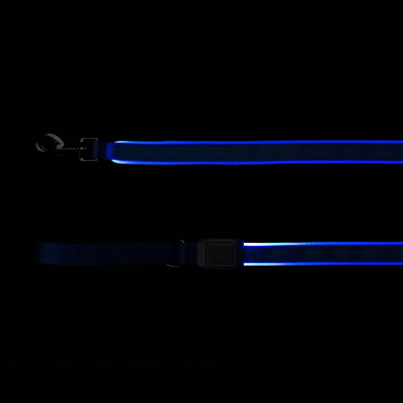 Nite Ize Nite Dog Rechargeable LED Dog Leash - Blue/Blue
