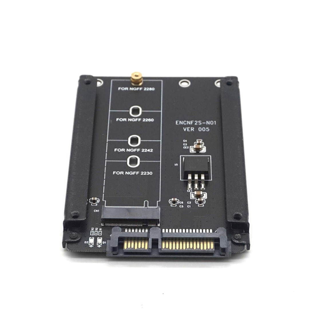 Weastlinks Metal Case B+M Key M.2 NGFF SSD To 2.5 SATA 6Gb/s Adapter Card With Enclosure Socket M2 NGFF Adapter
