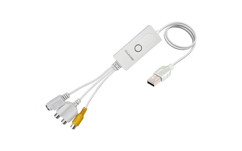 Gear VC500 One-Touch Video Capture - Mac - Functions: Video Capturing, Video Conversion - USB - NTSC, PAL - USB - External