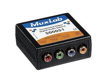 MuxLab, Inc. 500051 Component Video/Digital Audio Balun, Female