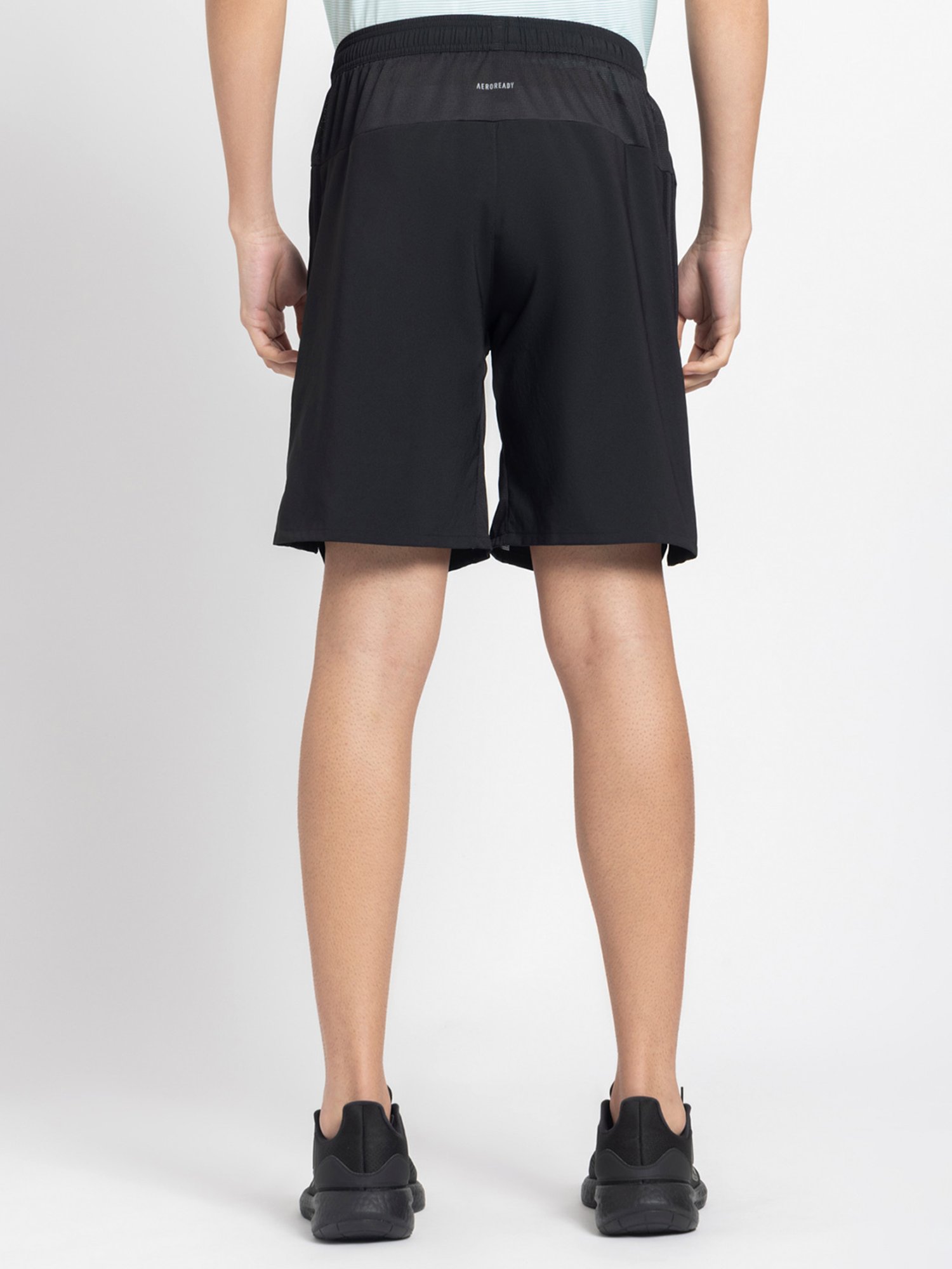 Reebok Black Regular Fit Sports Shorts
