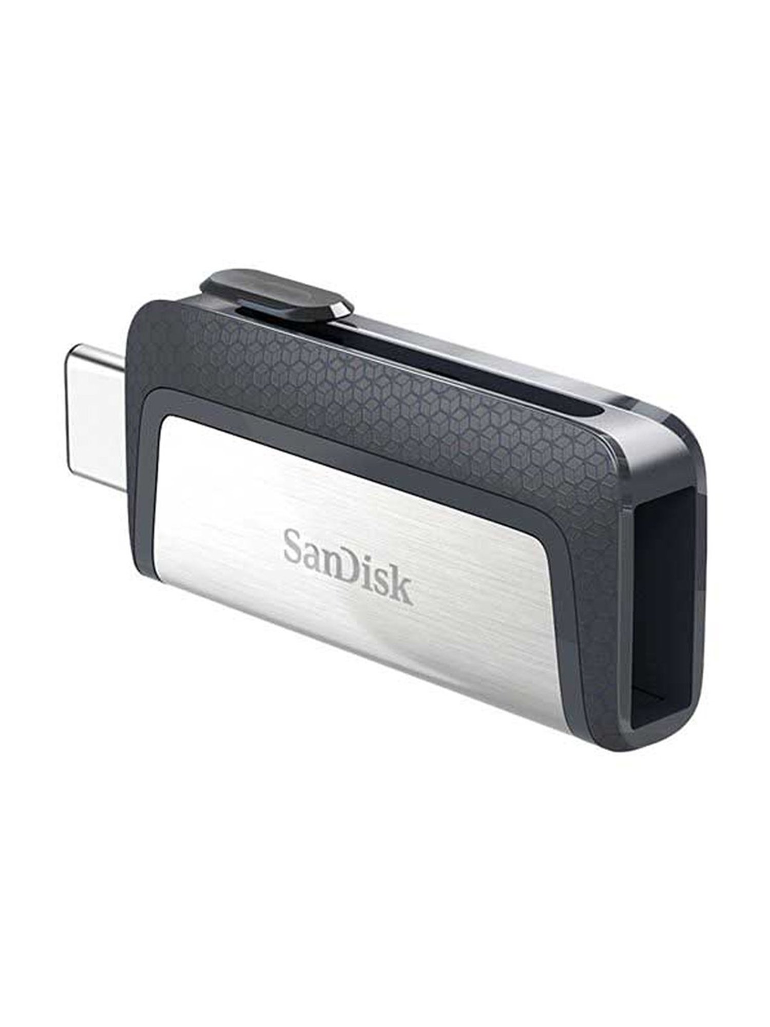 SanDisk Ultra SDDDC2-256G-G46 256 GB Dual Drive USB Type C Reversible Connector, OTG (Black/Silver)
